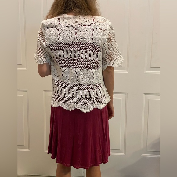 NWT Sweet Hand Dyed & Hand Painted Micromodal & Lycra Tank Dress in Steel Blue - Picture 7 of 8